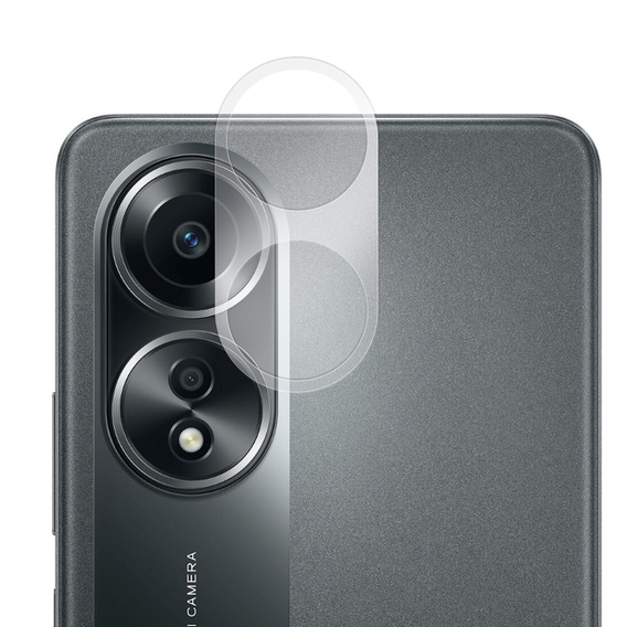 2x tvrzené sklo ERBORD pro kameru na Oppo A38 4G, průhledné