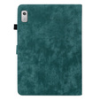 Pouzdro pro Lenovo Tab M9, Wallet Pen Slot, zelené