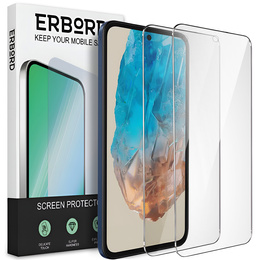 2x tvrzené sklo ERBORD 9H Hard Glass na displeji pro Samsung Galaxy M35 5G