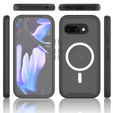 Pouzdro pro Google Pixel 9a, Shockproof, s fólií na displej, pro MagSafe, černé