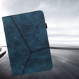 Pouzdro pro Lenovo Tab M9, Classic, s prostorem pro stylus, modré