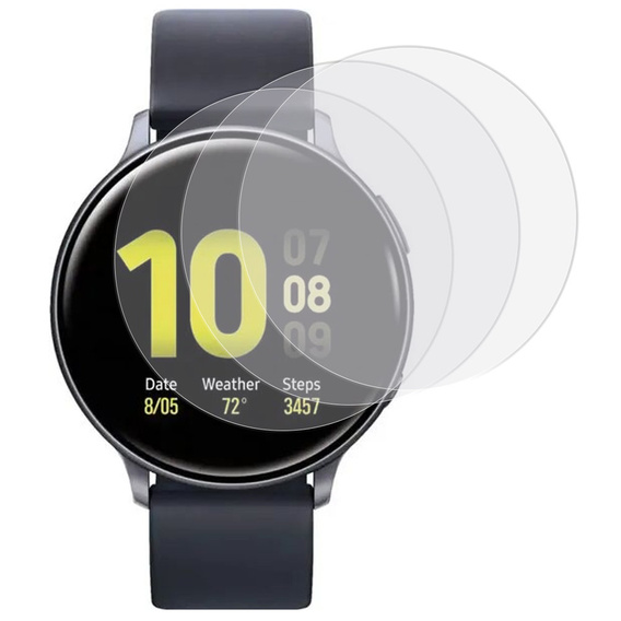 3x ERBORD Hydrogelová fólie pro Samsung Galaxy Watch Active 2 40mm