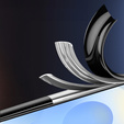 Pouzdro pro Samsung Galaxy S25 Edge, Electro MagSafe, černé + sklo na displej