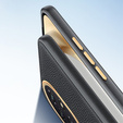 Kožené pouzdro pro Honor 200 Pro 5G, leather hybrid, černé