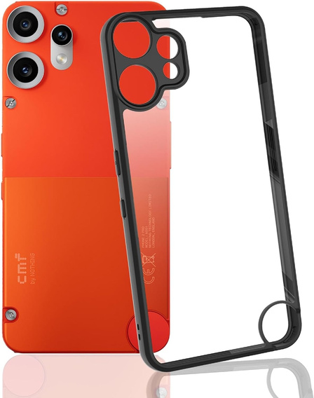 Pouzdro pro CMF Nothing Phone 2 Pro, Fusion Hybrid, průhledné