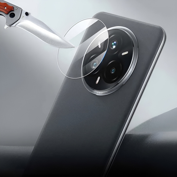 Tvrzené sklo na fotoaparát pro Realme 14 Pro+ 5G, průhledné