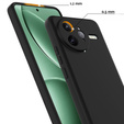 Pouzdro pro Xiaomi Poco F7 Ultra, Silicone MagSafe, černé