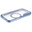 Magnetické pouzdro Dual Glass MagSafe pro iPhone 16, modré