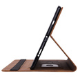 Pouzdro pro Lenovo Tab M11, Butterfly, hnědé