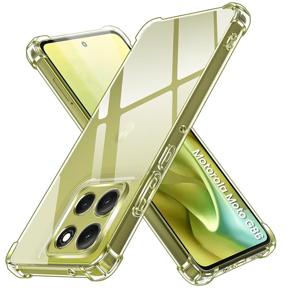 Pouzdro pro Motorola Moto G86 5G, Dropproof, průhledné