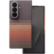 Pouzdro pro Samsung Galaxy Z Fold6 5G - magnetické aramidové vlákno, oranžové