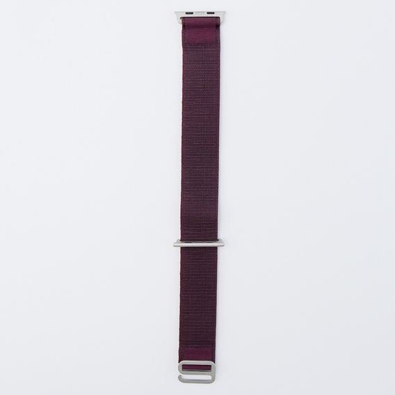 Nylonový řemínek pro Apple Watch 1/2/3/4/5/6/7/8/SE/ULTRA 42/44/45/49 mm, vínový