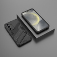 Pouzdro pro Samsung Galaxy A36 5G, Military kickstand, černé