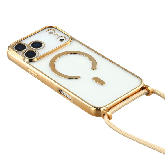 Pouzdro Electro MagSafe + šňůrka na krk pro iPhone 17 Pro Max
