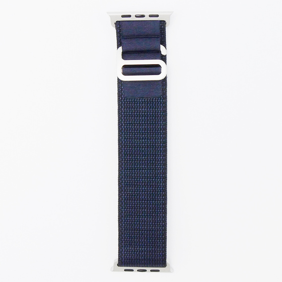 Nylonový řemínek pro Apple Watch 1/2/3/4/5/6/7/8/SE/ULTRA 42/44/45/49 mm, námořnicky modrý