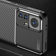 Pouzdro pro Xiaomi 12T, Carbon Gel, černé
