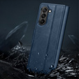 Klopové pouzdro pro Samsung Galaxy Z Fold5 5G, Wallet, modré