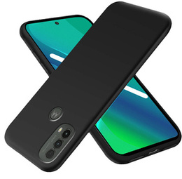 Tenké pouzdro pro Motorola Moto E40/E30/E20, Slim, černé