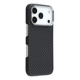 Pouzdro pro iPhone 17 Pro, Carbon Fiber, pro MagSafe, černé