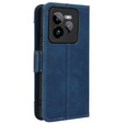 Klopové pouzdro pro Realme GT 7 Pro, Card Slot, námořnicky modré