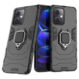 Pouzdro pro Xiaomi Redmi Note 12 5G / POCO X5 5G, Kickstand Ring, černé