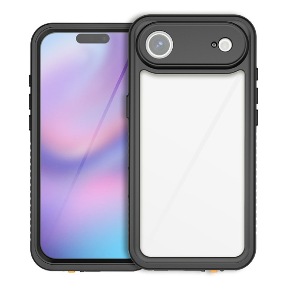 Pouzdro pro iPhone Air, vodotěsné IP68 Redpepper, černé