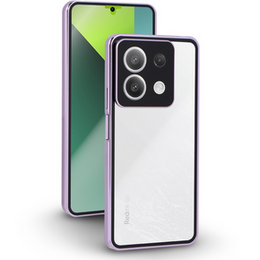 Pouzdro pro Xiaomi Redmi Note 13 Pro 5G, Magnetic Dual Glass, fialové