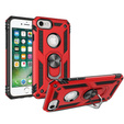 Pancéřové pouzdro pro iPhone 6/6S/7/8/SE 2020/SE 2022, Nox Case Ring, červené