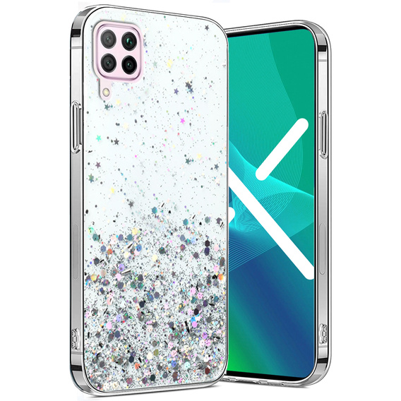 Pouzdro pro Huawei P40 Lite, Glittery, průhledné