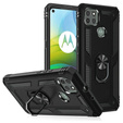 Pancéřové pouzdro pro Motorola Moto G9 Power, Nox Case Ring, černé