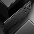 Pouzdro pro Xiaomi Redmi 10C, Carbon Gel, černé