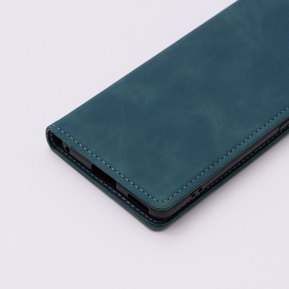 Pouzdro pro Oppo Reno 10 / 10 Pro, ERBORD Vintage peněženka s klopou, modré