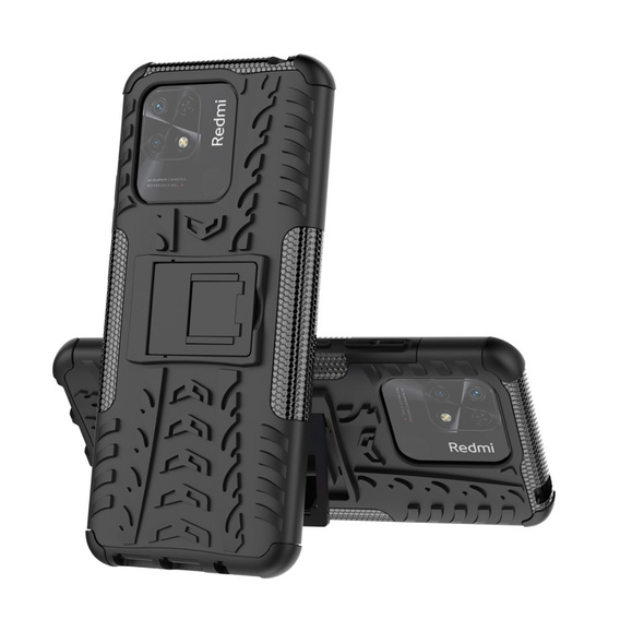 Pouzdro pro Xiaomi Redmi 10C, Tire Armor, černé