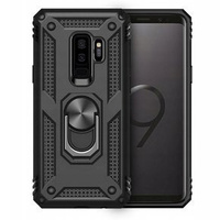 Pancéřové pouzdro pro Samsung Galaxy S9+ Plus, Nox Case Ring, černé