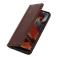 Pouzdro s klopou Split Leather pro Xiaomi Redmi Note 15 Pro Plus 5G / Poco M8 Pro 5G