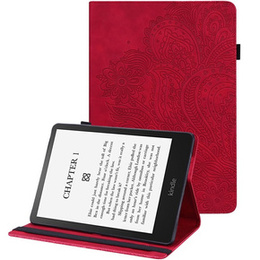 Pouzdro s klopou pro Amazon Kindle Paperwhite 5 (2021), flower, modré