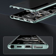Pouzdro pro Samsung Galaxy S23, Magnetic Dual Glass, zelené