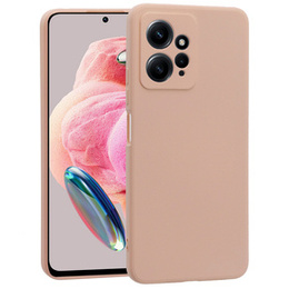 Pouzdro pro Xiaomi Redmi Note 12 4G, Silicone Lite, růžové