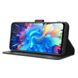 Klopové pouzdro pro Infinix Hot 20 5G, Wallet Smart Magnet Case, černé