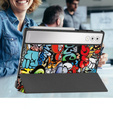 Pouzdro pro Lenovo Yoga Tab Plus, Smartcase, graffiti