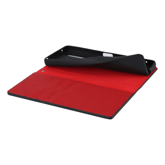 Klopové pouzdro pro Sony Xperia 10 V, Litchi Skin Grain, černé