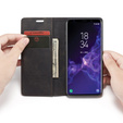 Pouzdro CASEME pro Samsung Galaxy S9 Plus, Leather Wallet Case, černé