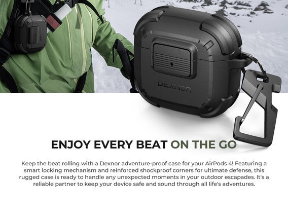 Ochranné pouzdro Dexnor pro Apple AirPods 4 2024