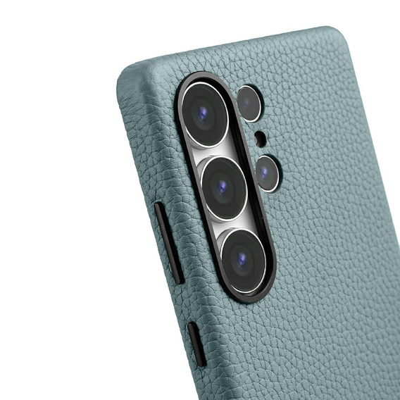 Pouzdro MELKCO pro Samsung Galaxy S25 Ultra, kožené, modré