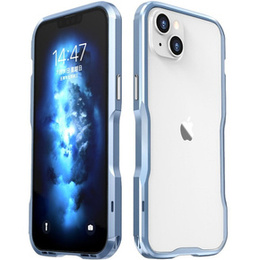Pouzdro LUPHIE pro iPhone 14, Armor Bumper, modré