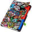 Pouzdro pro Xiaomi Redmi Pad SE 8.7, Smartcase, graffiti