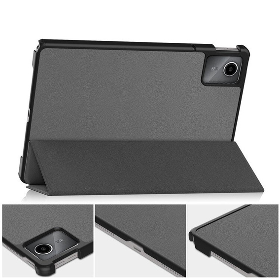 Pouzdro pro Lenovo Tab M11, Smartcase, šedé