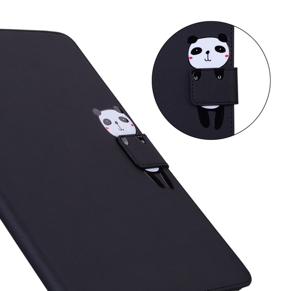Pouzdro pro Lenovo Tab M10 Plus 10.6 Gen 3, s klopou, animal, černé