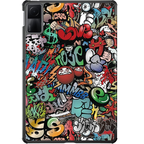Pouzdro pro Xiaomi Redmi Pad SE 11", Smartcase, graffiti