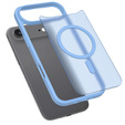 Matné pouzdro pro iPhone Air, pro MagSafe, průsvitně modré